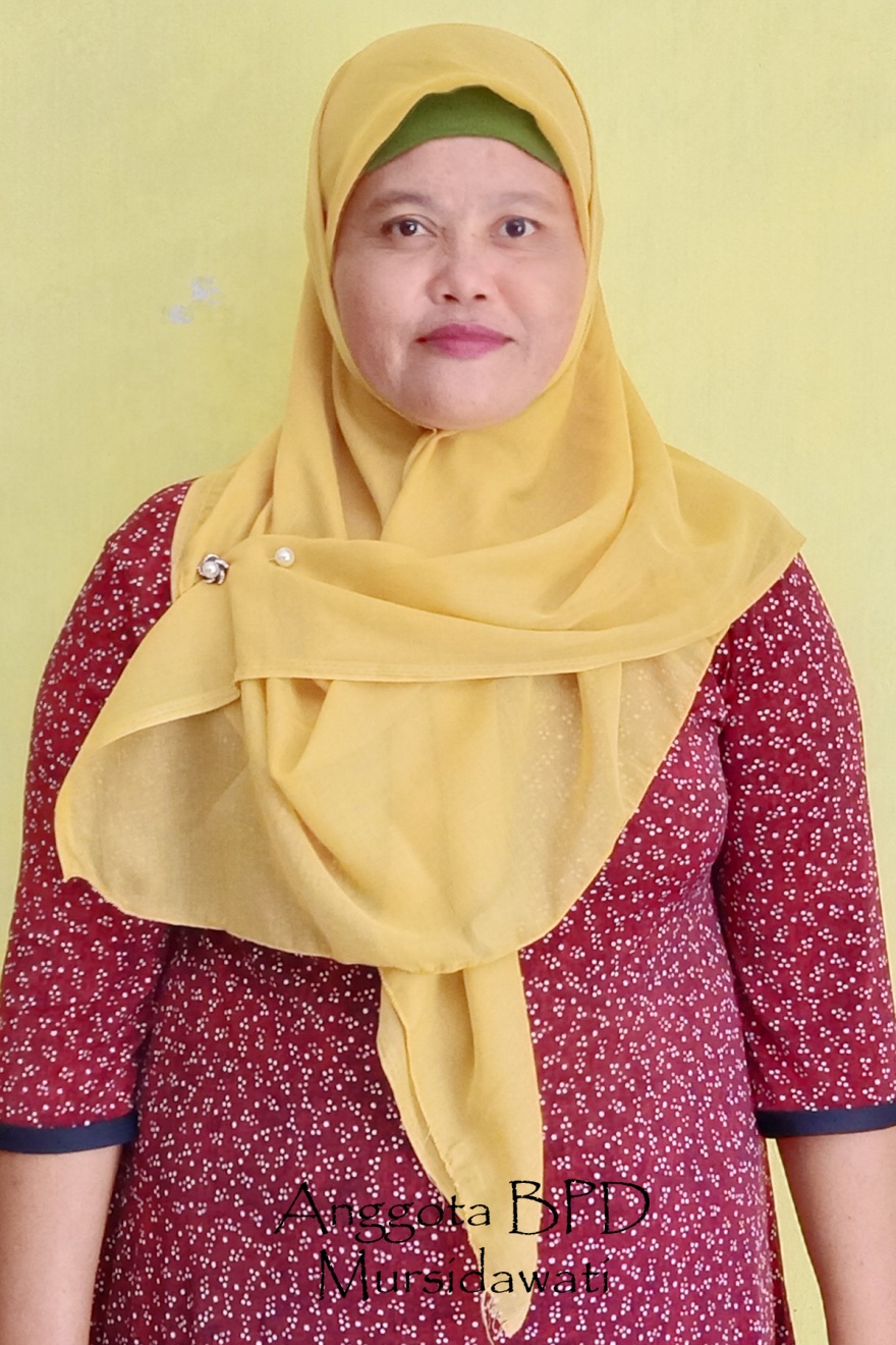 ANGGOTA (MURSIDAWATI) ANGGOTA (MURSIDAWATI)